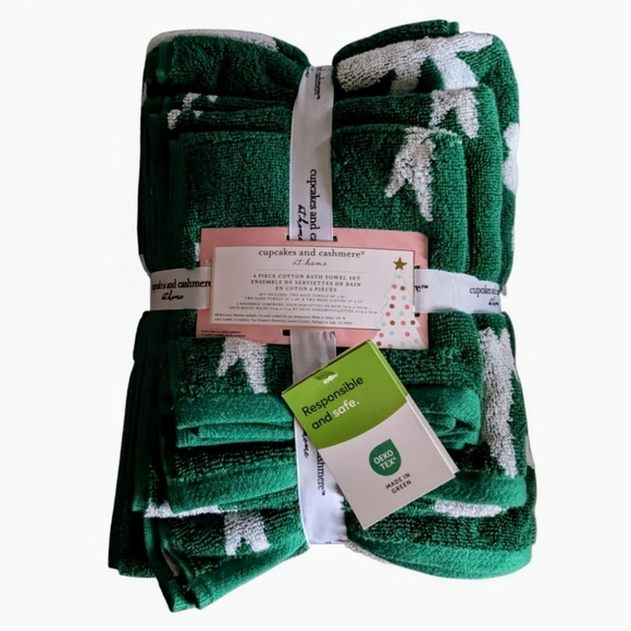 NEW cupcakes and cashmere 6 piece towel set - Picture 2 of 8